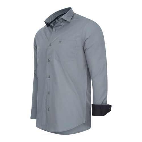 Cappuccino Italia Overhemd Uni Gris