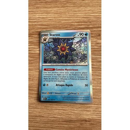 Carte Pokémon - Staross - 121/165 - Holo - 151 - Fr