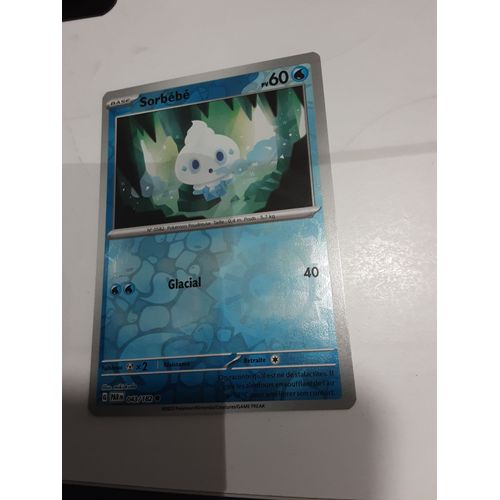 Carte Pokémon Sorbébé 043/182 Reverse Faille Paradoxe