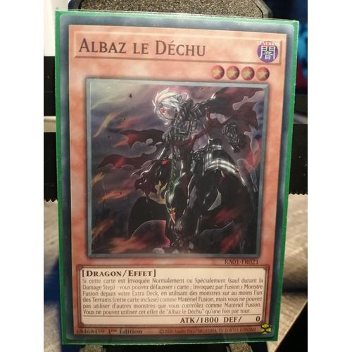 Yu Gi Oh Ra01 Fr021 Albaz Le Dechu Super Rare