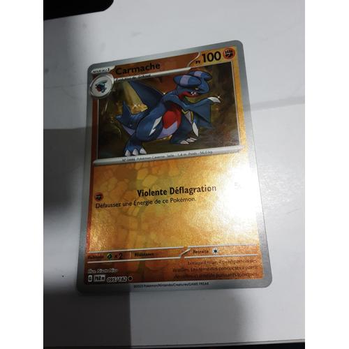 Carte Pokémon Carmache 095/182 Reverse Faille Paradoxe