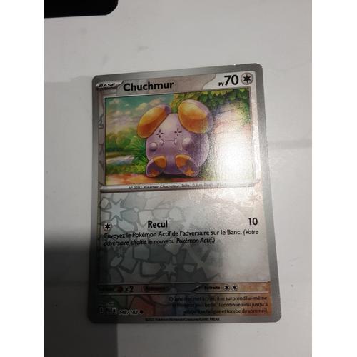 Carte Pokémon Chuchmur 148/182 Reverse Faille Paradoxe