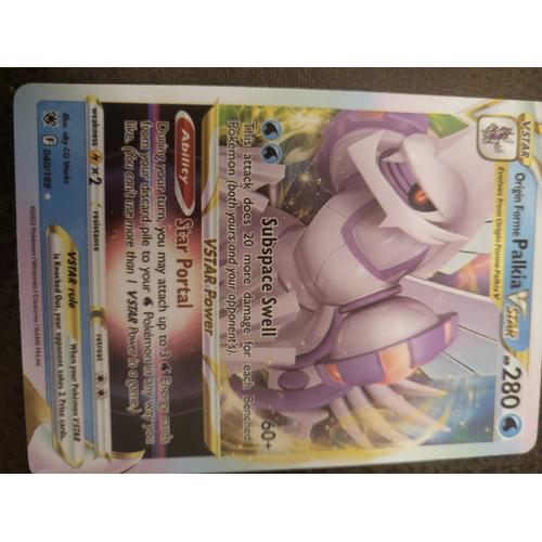 Origin Forme Palkia Vstar 280 Collection Starportal Pokemon