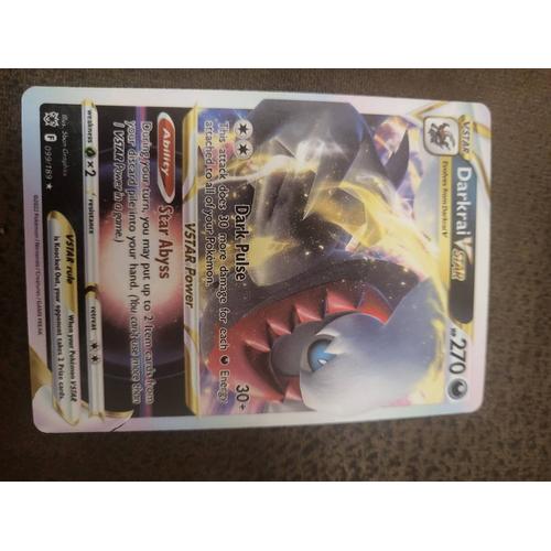 Darkrai Vstar 270 Star Abyss Pokemon Vstar Power