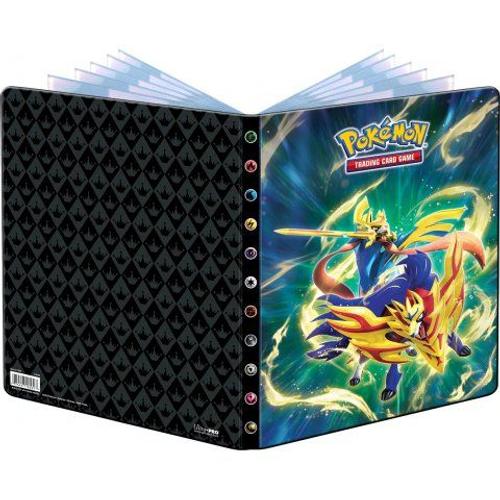 Pokemon - Zénith Suprême - Portfolio A4 -Album Ultra Pro Pour 126 Cartes Unitaires Ou 252 Dos À Dos.