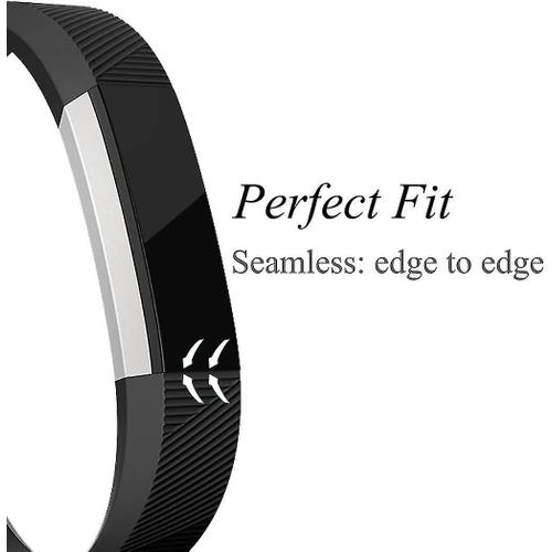 Bracelets Compatibles Avec Fitbit Alta Et Fitbit Alta Hr, Paquet De 3 Bracelets En Silicone Souple Pour Bracelets Fitbit Alta Hr Avec Boucle En Métal Sécurisée Pour Hommes Et Femmes,