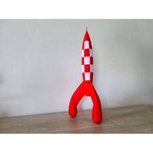 Fusée Tintin 30cm