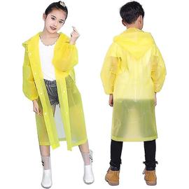 Acheter Poncho de pluie imperméable pour enfants, imperméable, housse de protection  transparente à capuche pour enfants