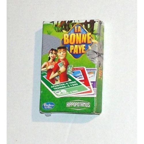 Jeu De Cartes - La Bonne Paye Cartamundi Hippopotamus - Hippolyte Et Popotin