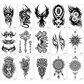 dessins de tatouage tribal à la main pour hommes