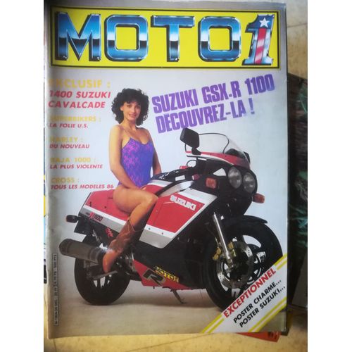 Moto 1 34 De 1985 Suzuki Gv1400 Gd Cavalcade,Suzuki Gsxr1100,Side Panda Sport,Baja 1000,Gamme Kawasaki Kx,Honda Cr,Yamaha Yz