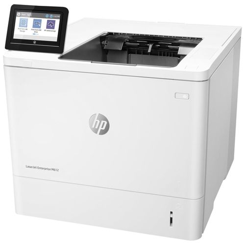 HP LaserJet Enterprise M612dn - Imprimante - Noir et blanc - Recto-verso - laser - A4/Legal - 1200 x 1200 ppp - jusqu'à 71 ppm - capacité : 650 feuilles - USB 2.0, Gigabit LAN, hôte USB 2.0