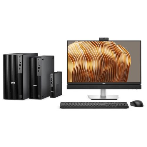 Dell Pro Micro Plus QBM1250 - Core Ultra 7 265 2.4 GHz 16 Go RAM 512 Go Noir QWERTZ