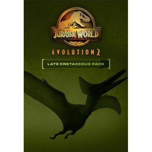 Jurassic World Evolution 2: Late Cretaceous Pack (Extension/Dlc) - Steam - Jeu En Téléchargement - Ordinateur Pc