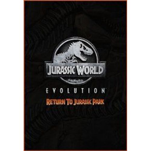 Jurassic World Evolution: Return To Jurassic Park (Extension/Dlc) - Steam - Jeu En Téléchargement - Ordinateur Pc