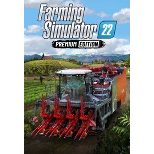 Farming Simulator 22 - Premium - Steam - Jeu En Téléchargement - Ordinateur Pc