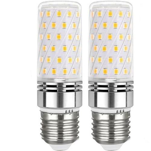 Lampe E27 LED Blanc Froid, Ampoule MaÃ¯s LED E27 12W, quivalence