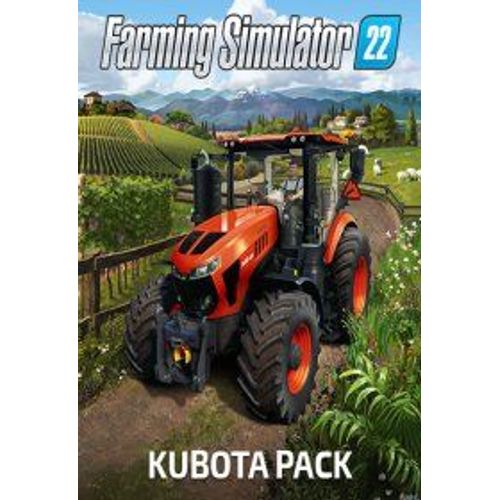 Farming Simulator 22 - Kubota Pack (Extension/Dlc) - Steam - Jeu En Téléchargement - Ordinateur Pc