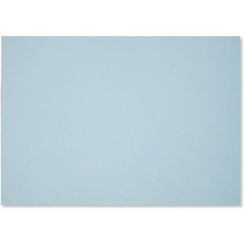 Eryi-Az152 Lot De 100 Sets De Table Jetables En Papier I Format A3 I Bleu Glacier Des Deux Côtés I Sets De Table Jetables