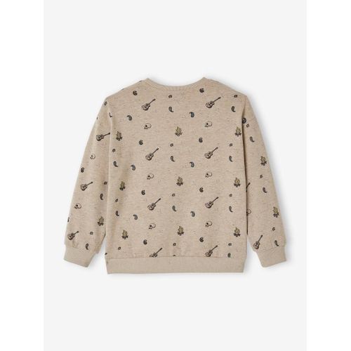 Sweat Col Rond Motifs "Gipsy" Garçon (Vertbaudet)