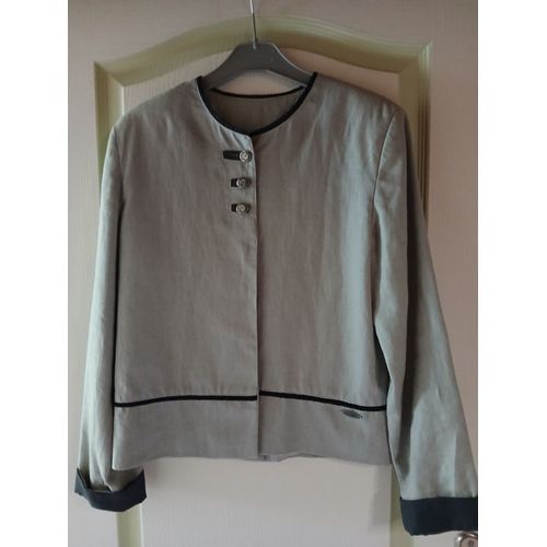 Veste Femme Taille 38/40 "Col Claudine"