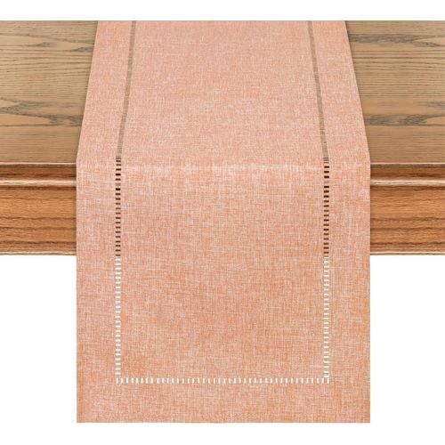 Eryi-Chemin De Table Rustique De 183 Cm De Long, Style Bohème, Ferme, Chemin De Table Basse, Tressé À Rayures, Pour Dîner, Fête, Vacances