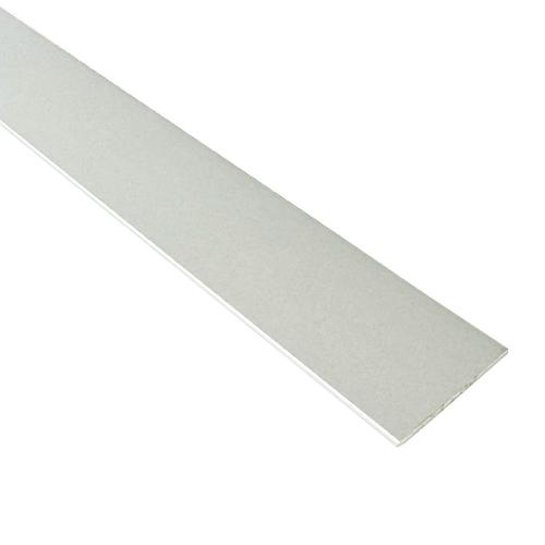 HOMEWELL - Méplat aluminium (24mm x 1mm x 1500 mm, Anodisé argent)