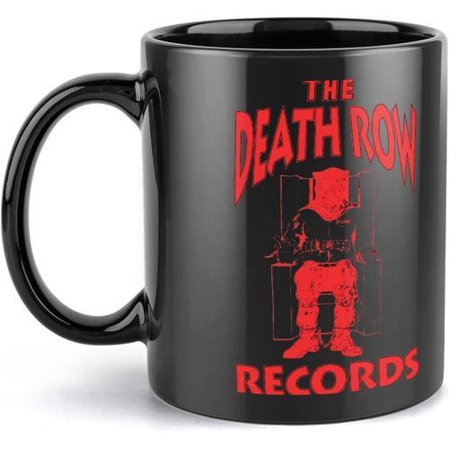 Tasse Death Row Records, Tasse À Café De Personnage De Dessin Animé Populaire, Grande Capacité, Lisse Et Facile À Nettoyer, Tasse Personnalisée, Adaptée Aux Adultes Et Aux Enfants 330 Ml