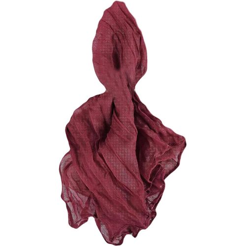 Eryi-6 Pièces Serviette Gaze De Coton Serviette De Table Vert Sauge Faite À La Main 45 X 55 Cm Serviettes De Table En Tissu Pour Les Fêtes De Mariage Dîners Cafés Restaurants (Rouge)