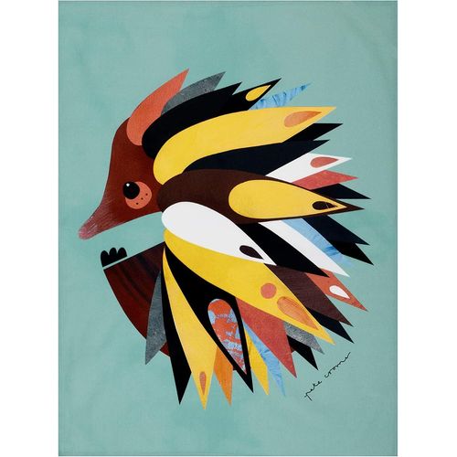 Eryi-Maxwell & Williams - Serviette De Table 100% Coton, Imprimé Échidné, Collection Pete Cromer, 50 X 70 Cm - Multicolores