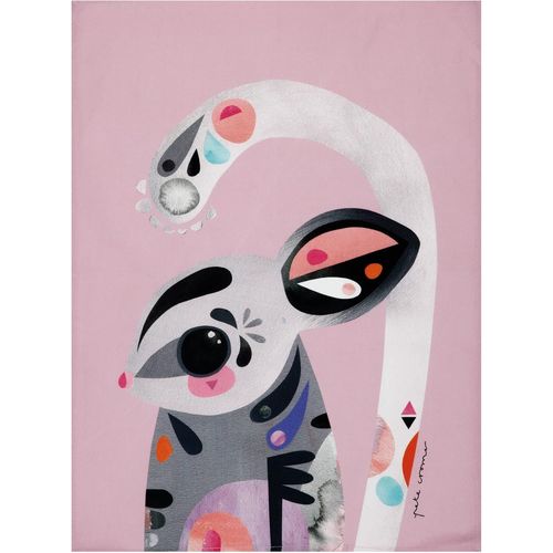 Eryi-Maxwell & Williams - Serviette De Table 100% Coton, Imprimé Phalanger Volant, Collection Pete Cromer, 50 X 70 Cm - Multicolores