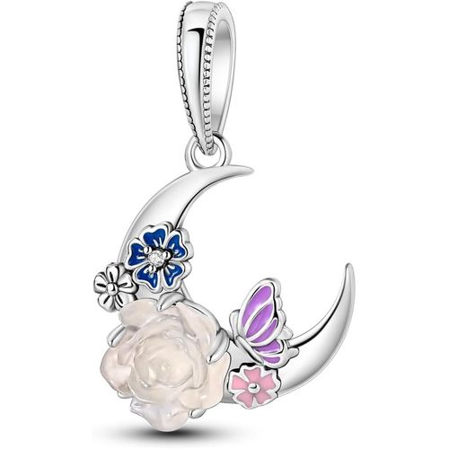 Eryi-925 Perles De Charme En Argent Sterling Convient Aux Bracelets Européens Perles De Charme Pour Femme