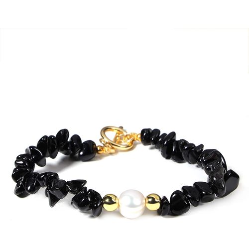 Eryi-Bracelet De Pierres Précieuses Bracelet De Pierres De Guérison Bracelet D'éclats Femmes Bracelet De Yoga Améthyste Avec Perle