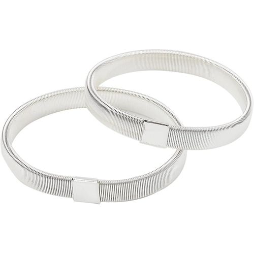 Eryi-Soutiens De Brassards De Chemise Antidérapant Bracelets Élastiques En Métal Pour Protèger Chemises À Manches Longues Vêtements