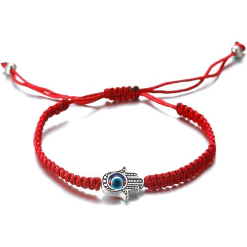 Eryi-Evil Eye Bracelet For Women Men Handmade Braid Red Blue Black String Size Adjustable Protection Mal De Ojo Jewelry With Free Giftbox