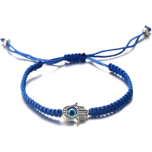 Eryi-Evil Eye Bracelet For Women Men Handmade Braid Red Blue Black String Size Adjustable Protection Mal De Ojo Jewelry With Free Giftbox