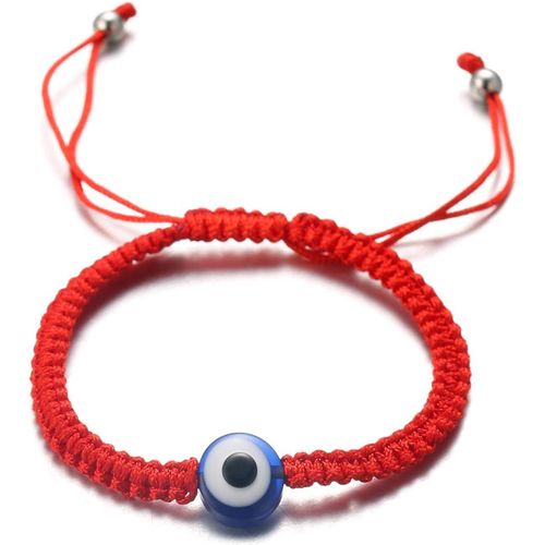 Eryi-Evil Eye Bracelet For Women Men Handmade Braid Red Blue Black String Size Adjustable Protection Mal De Ojo Jewelry With Free Giftbox
