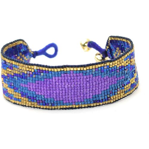 Eryi-Bracelet Femme Miyuki | Bracelet Élégant En Perles Miyuki En Cristal Brillant Pour Femmes Et Hommes | Fermeture Dorée