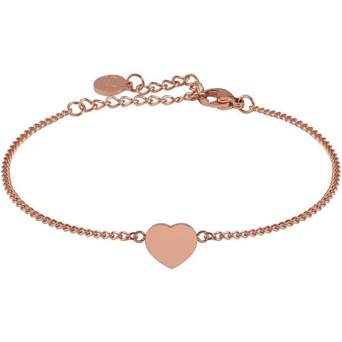 Eryi-Bracelet Coeur Pour Femme | Bracelet Coeur Réglable 15,5-20,5 Cm | Heart Bracelet D'amitié En Or 18k, Argent Ou Or Rose