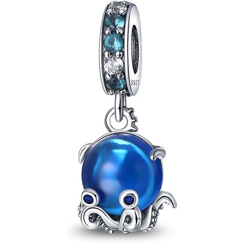 Eryi-Charme Pearl En Argent Sterling 925 Pour Bracelet Et Collier Pandora Compatible Avec Bracelets Européens Pour Femmes Et Filles B3