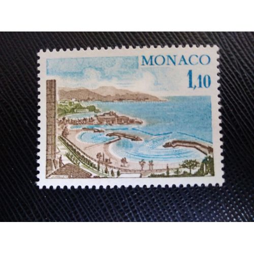 Timbre Monaco Yt 1083 Plage De Monte-Carlo 1977 ( 061107 )