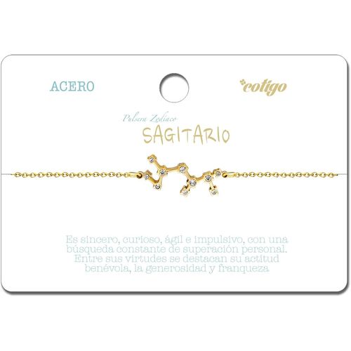 Eryi-, Bracelet Signe Du Zodiaque En Acier Inoxydable, Bracelet Horoscope Avec Zircone, Constellations Bijoux Astrologie Pour Femme - 12 Unités