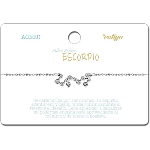 Eryi-, Bracelet Signe Du Zodiaque En Acier Inoxydable, Bracelet Horoscope Avec Zircone, Constellations Bijoux Astrologie Pour Femme - 12 Unités