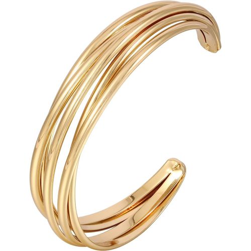 Eryi-Bracelets Ouverts En Métal Superposé, Bracelets Bohèmes, Bijoux De Main Élégants Pour Femmes Et Filles
