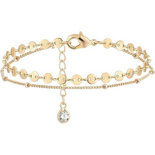 Eryi-Bracelet Plaqué Or 14 Carats Pour Femme