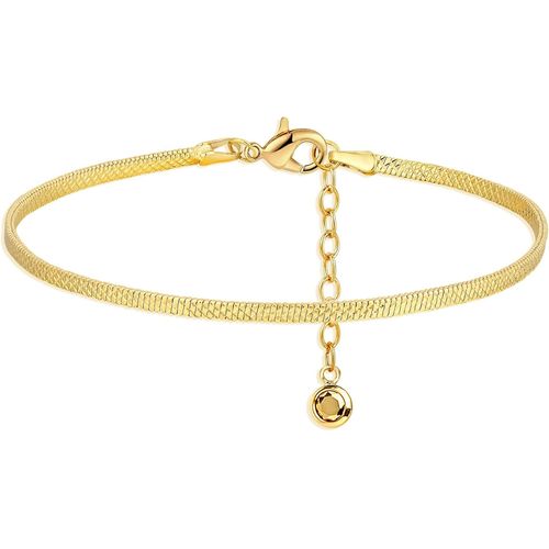 Eryi-Bracelet Plaqué Or 14 Carats Pour Femme