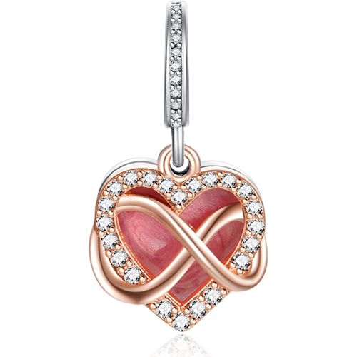Eryi-Charm Mère Fille Famille Amis Pour Femme Argent Sterling 925 Breloque Bracelets Colliers Pendentifs