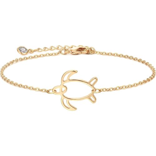 Eryi-Bracelet Plaqué Or 14 Carats Pour Femme