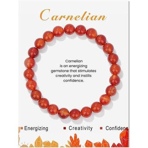 Eryi-8mm Bracelet Pierres Naturelles Femme, Cristal Bracelet Pour Femme Filles Pour Maitresse Maman S?ur Amie Collègues Bijoux Femme