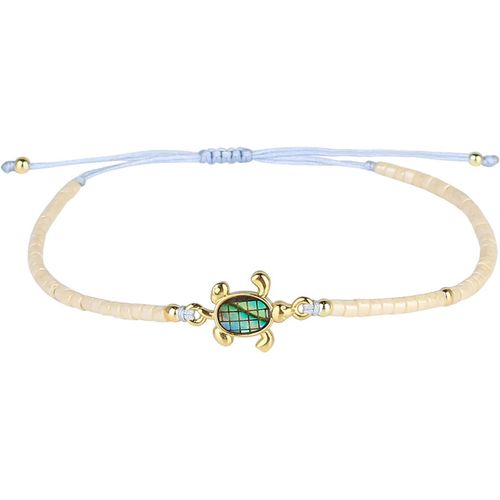 Eryi-Nouveaux Bracelets Tortue Coquille D'ormeau Miyuki Bracelets Perlés Bracelet D'amitié Tressé Cadeau Bijoux